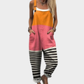 Philippa | Printed Dungarees