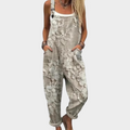 Leonora | Printed Dungarees