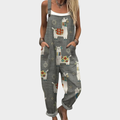 Ottilie | Printed Dungarees
