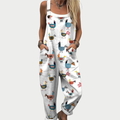 Ida | Printed Dungarees