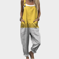 Laurel | Printed Dungarees