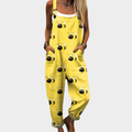 Jemima | Printed Dungarees