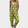 Vivien | Printed Dungarees