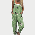 Opal | Printed Dungarees