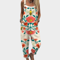 Romilly | Printed Dungarees