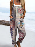Dorothea | Printed Dungarees