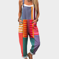 Isadora | Printed Dungarees