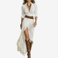 Eve™ Maxi Belted Dress