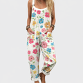 Tamsin | Printed Dungarees