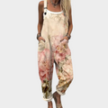Josephine | Printed Dungarees