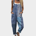 Cordelia | Printed Dungarees