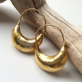 Retro Hoop Earrings