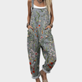 Felicity | Printed Dungarees