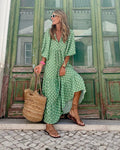 Berta | Bohemian Maxi Dress