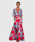 Jill - Elegant Floral Dress