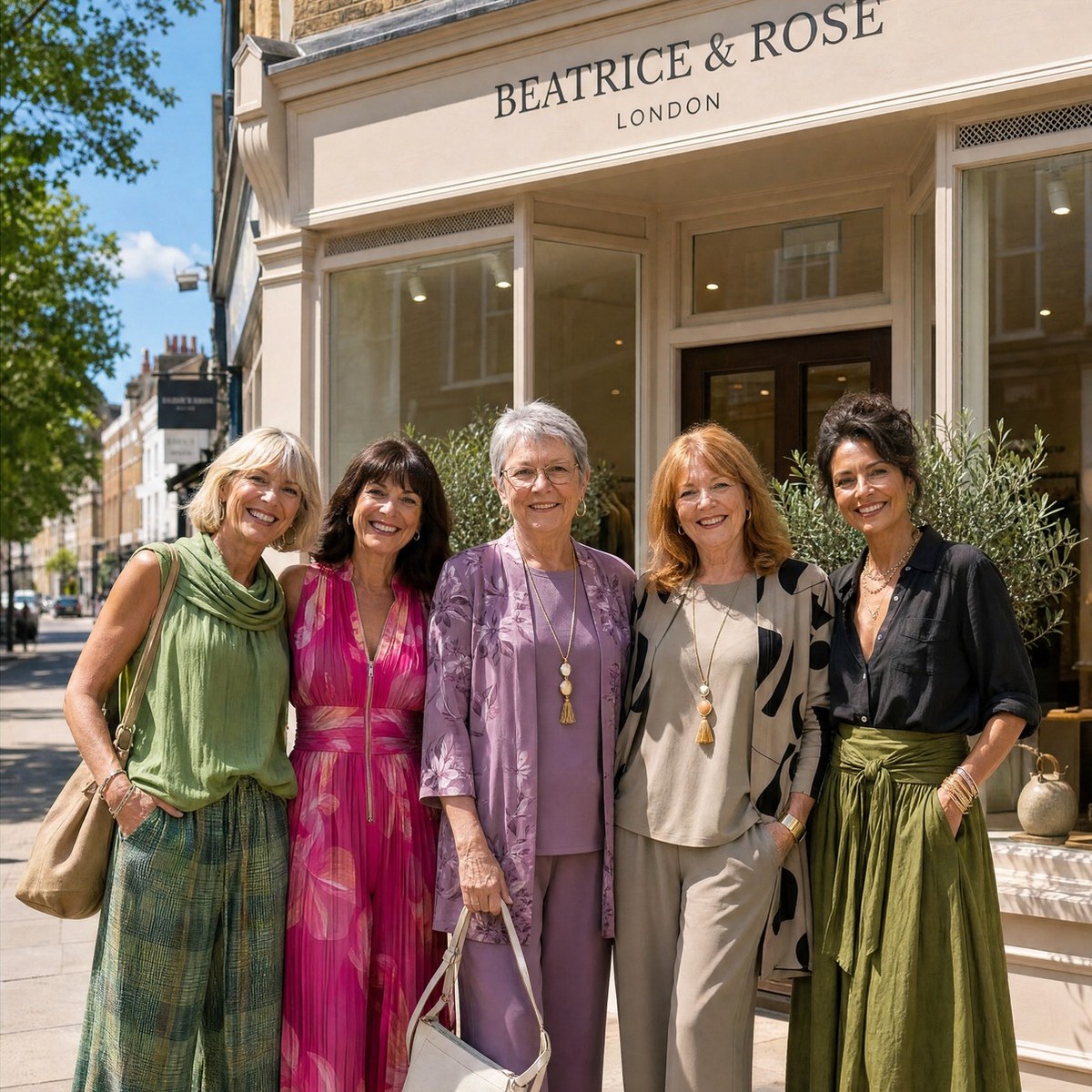 Beatrice and Rose, London